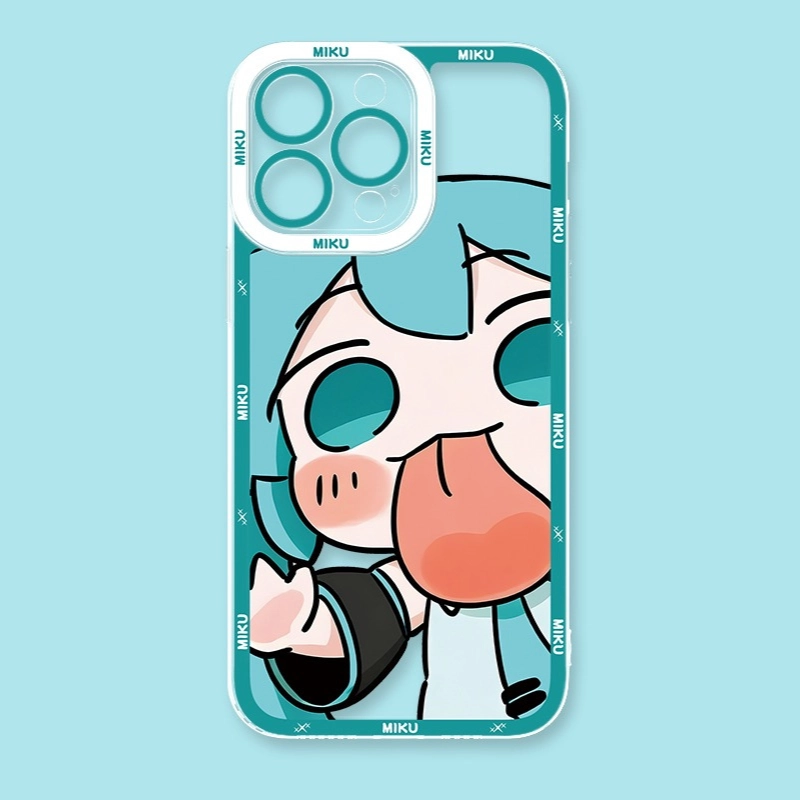 初音未來天使眼透明防摔軟殼