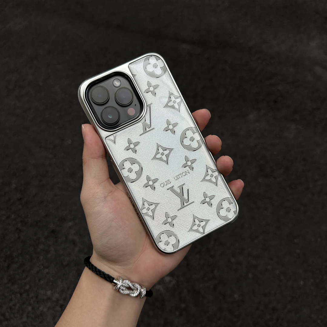 路易威登金屬邊框手機殼