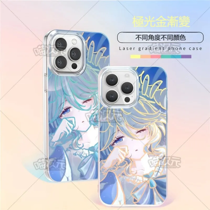 【大集合】動漫極光金漸變手機殼