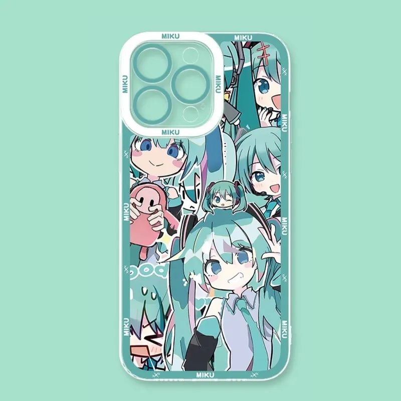 初音未來天使眼透明防摔軟殼