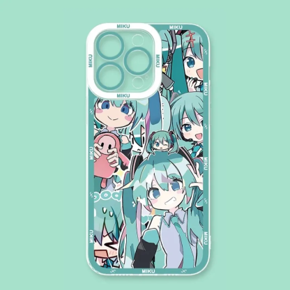 初音未來天使眼透明防摔軟殼