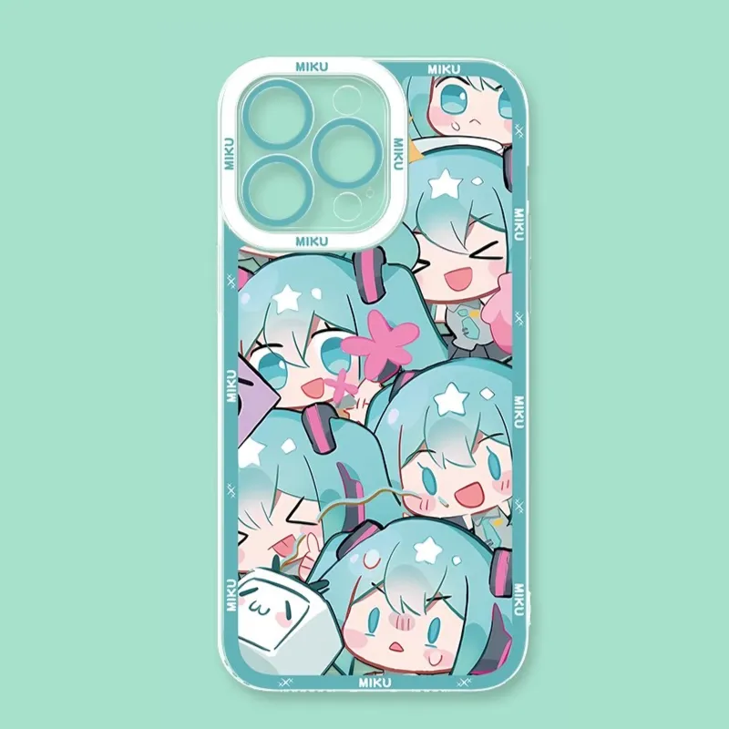 初音未來天使眼透明防摔軟殼