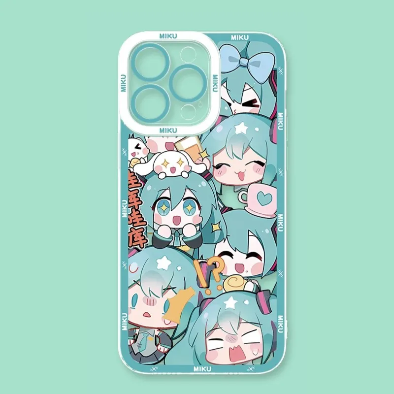 初音未來天使眼透明防摔軟殼