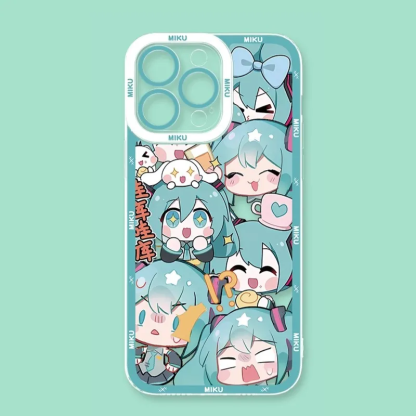 初音未來天使眼透明防摔軟殼