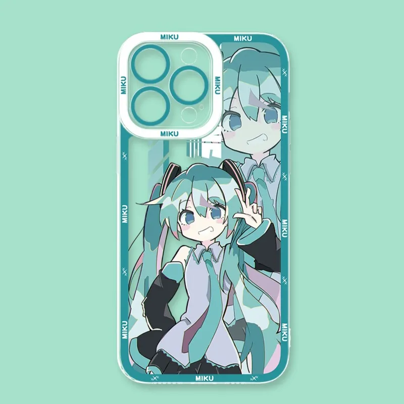 初音未來天使眼透明防摔軟殼