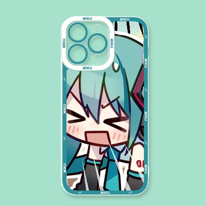 初音未來天使眼透明防摔軟殼