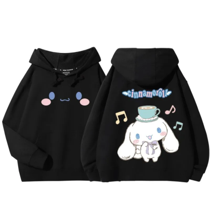 三麗鷗大耳朵狗 聯名衛衣2025秋冬新款親子情侶裝連帽衛衣