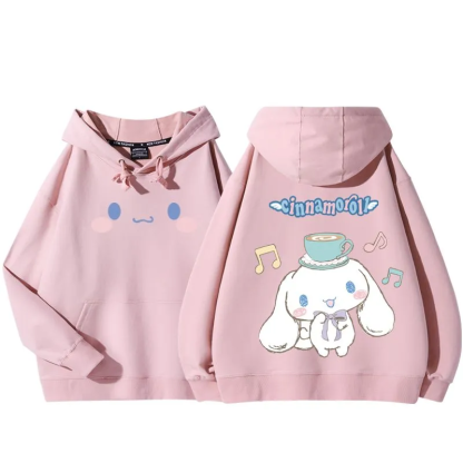 三麗鷗大耳朵狗 聯名衛衣2025秋冬新款親子情侶裝連帽衛衣