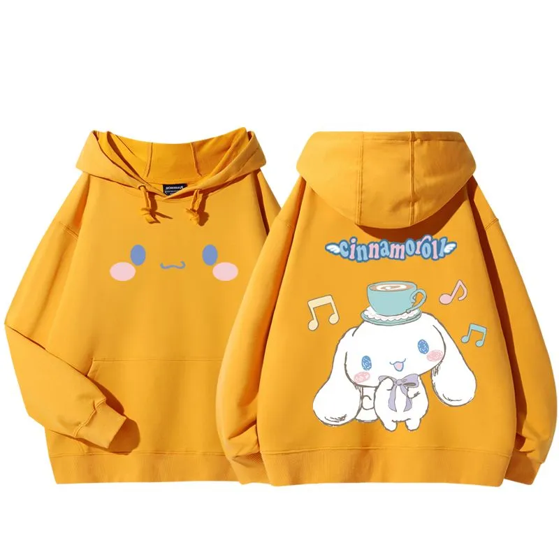 三麗鷗大耳朵狗 聯名衛衣2025秋冬新款親子情侶裝連帽衛衣