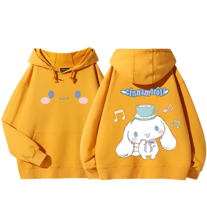 三麗鷗大耳朵狗 聯名衛衣2025秋冬新款親子情侶裝連帽衛衣