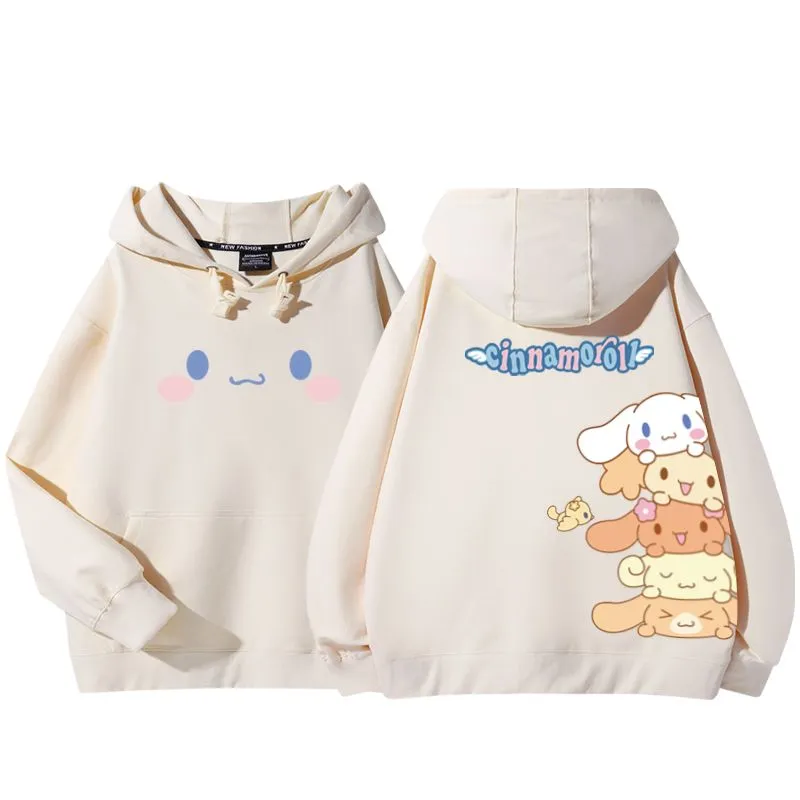 三麗鷗大耳朵狗 聯名衛衣2025秋冬新款親子情侶裝連帽衛衣