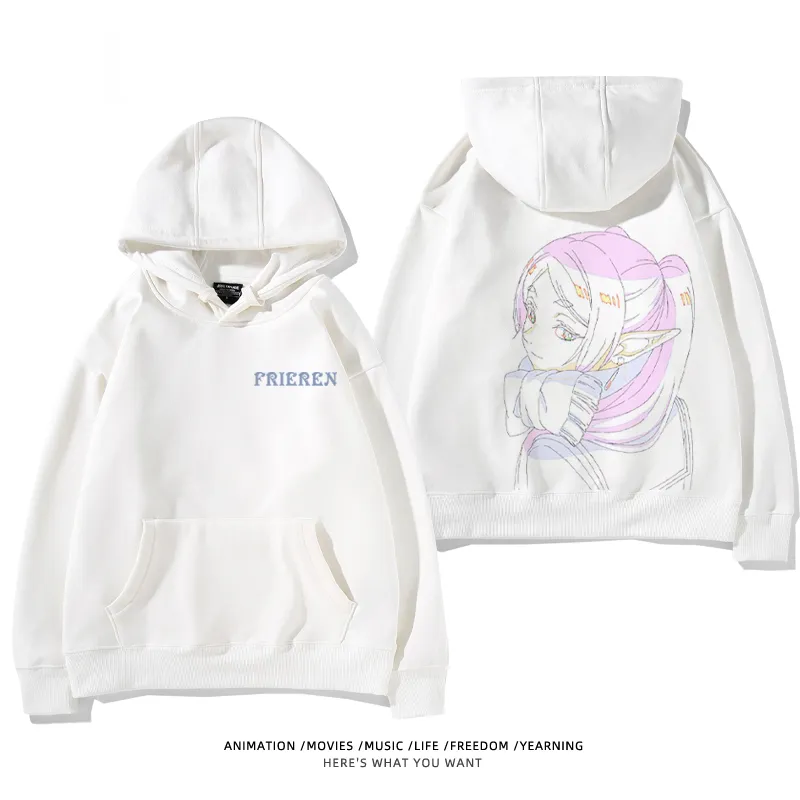 葬送的芙莉蓮 2025秋冬新款親子情侶裝連帽衛衣