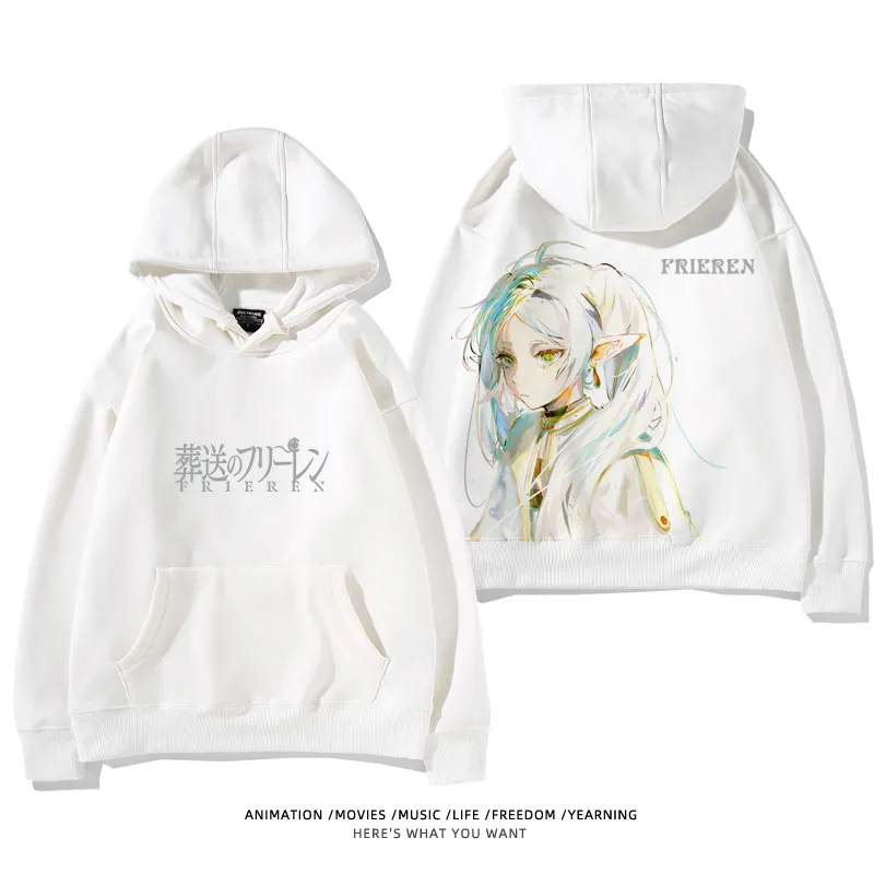 葬送的芙莉蓮 2025秋冬新款親子情侶裝連帽衛衣