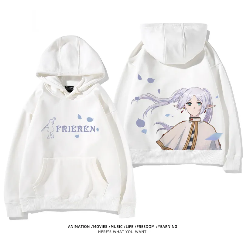 葬送的芙莉蓮 2025秋冬新款親子情侶裝連帽衛衣