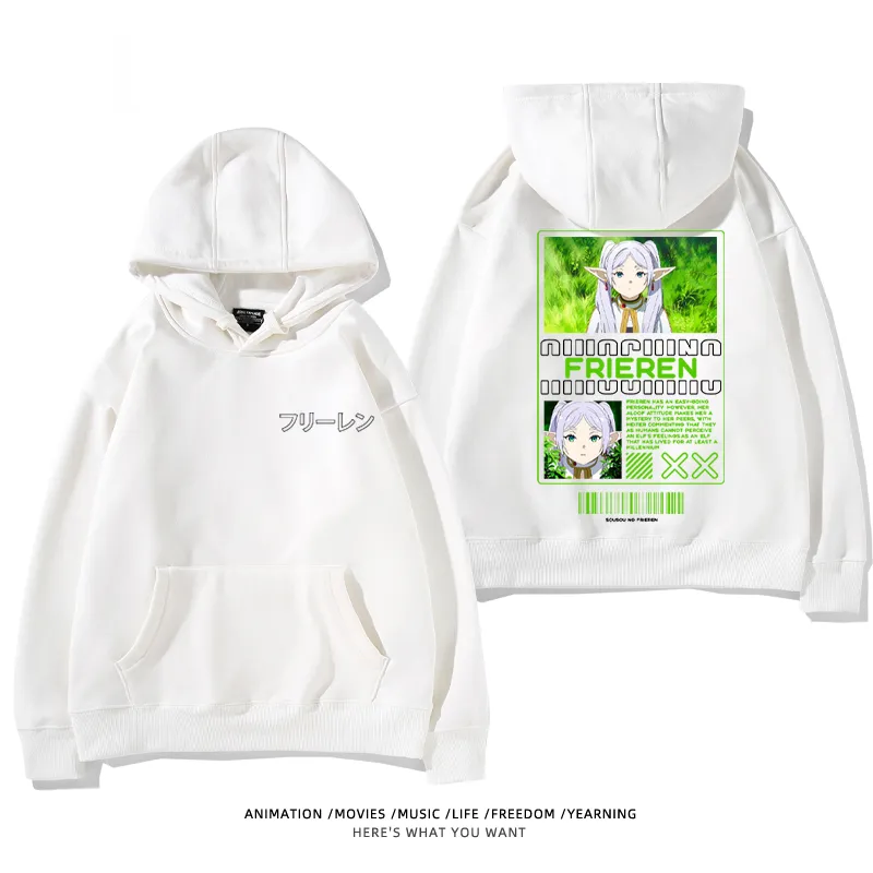 葬送的芙莉蓮 2025秋冬新款親子情侶裝連帽衛衣