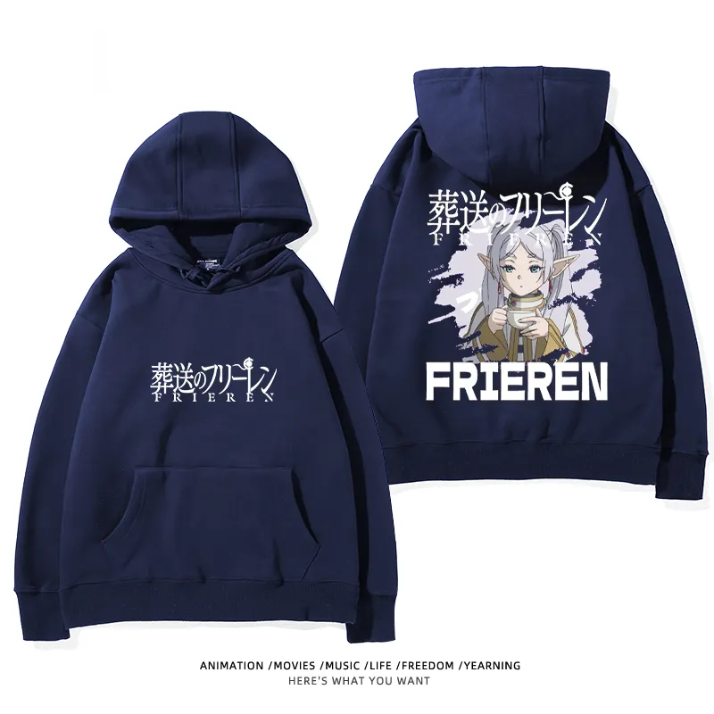 葬送的芙莉蓮 2025秋冬新款親子情侶裝連帽衛衣