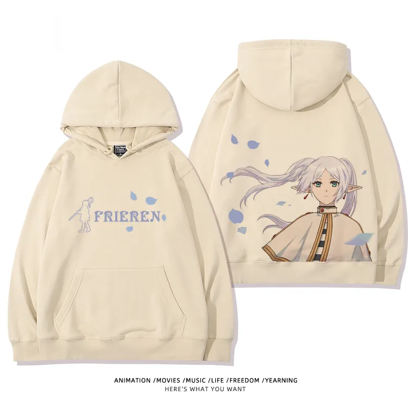 葬送的芙莉蓮 2025秋冬新款親子情侶裝連帽衛衣