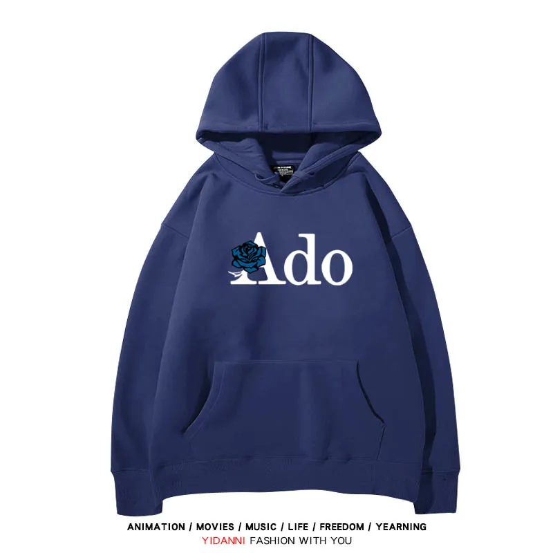 Ado歌手同人 寬鬆百搭 秋冬款 寬鬆連帽衛衣