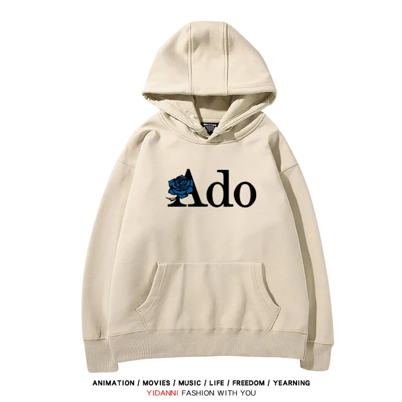 Ado歌手同人 寬鬆百搭 秋冬款 寬鬆連帽衛衣