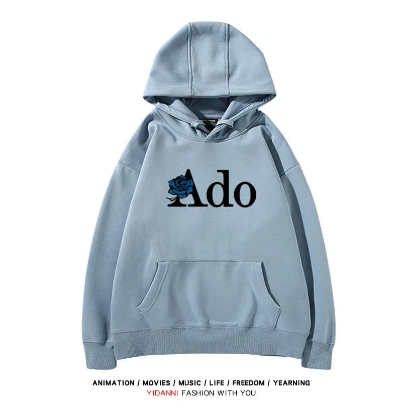 Ado歌手同人 寬鬆百搭 秋冬款 寬鬆連帽衛衣