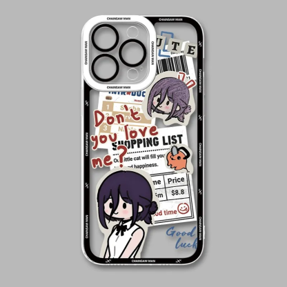 鏈鋸人天使眼透明防摔軟殼