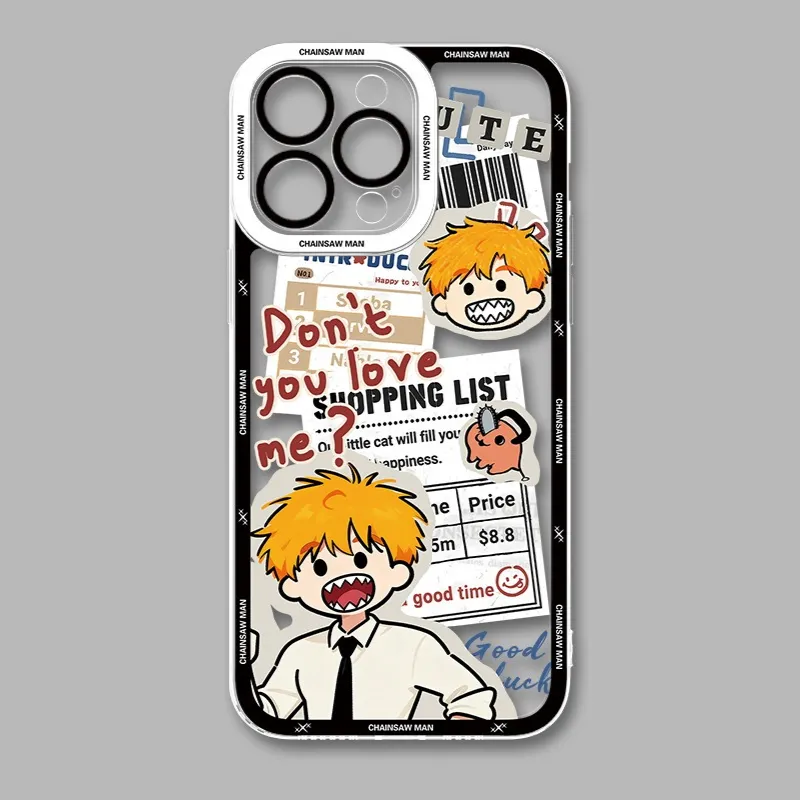 鏈鋸人天使眼透明防摔軟殼