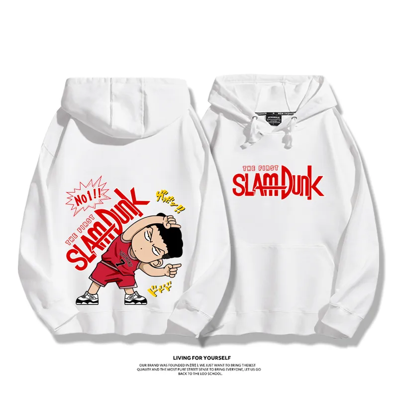 灌籃高手聯名衛衣2025秋冬新款親子情侶裝連帽衛衣