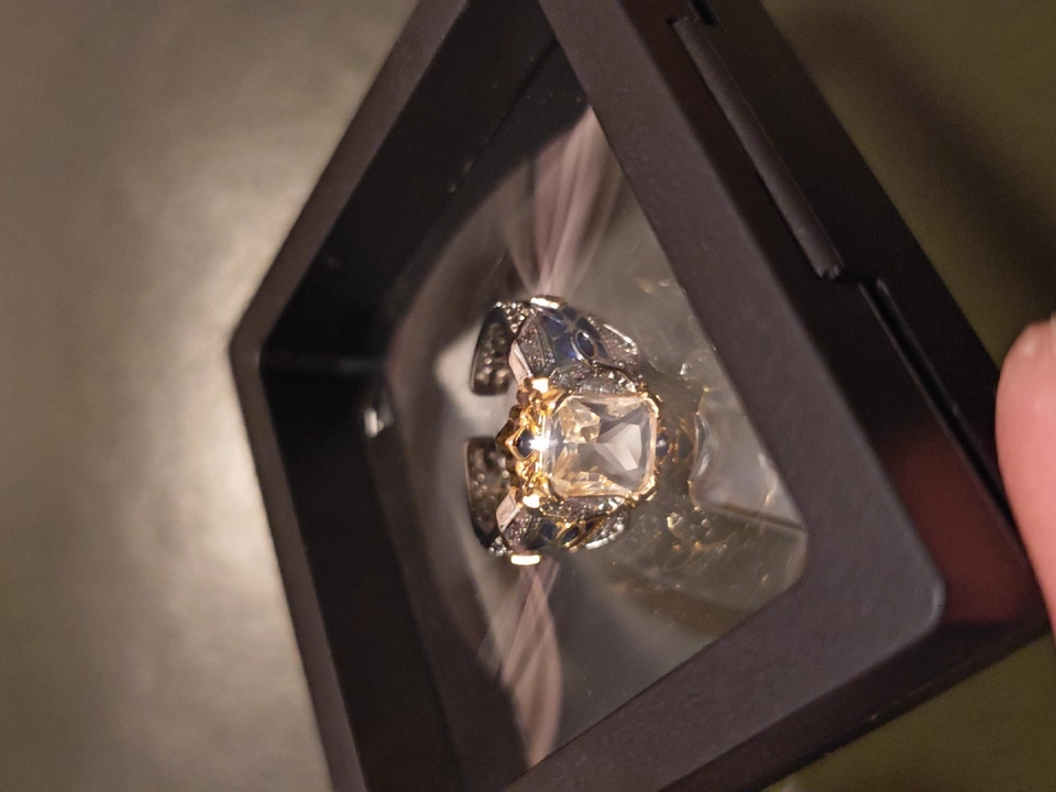 Fate:吾王Saber 阿爾托莉雅戒指動漫周邊 原創手作指環