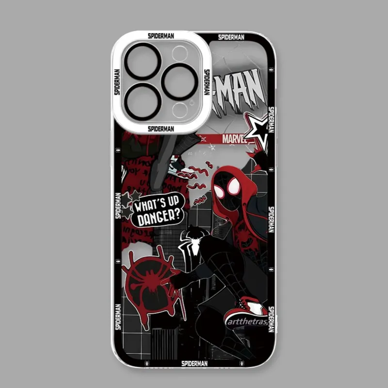 SpiderMan蜘蛛俠 天使眼透明手機殼
