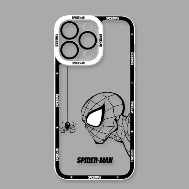 SpiderMan蜘蛛俠 天使眼透明手機殼