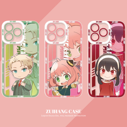 間諜家家酒天使眼透明防摔軟殼