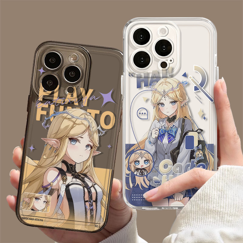 鳴潮卡提希婭天使眼透明防摔軟殼