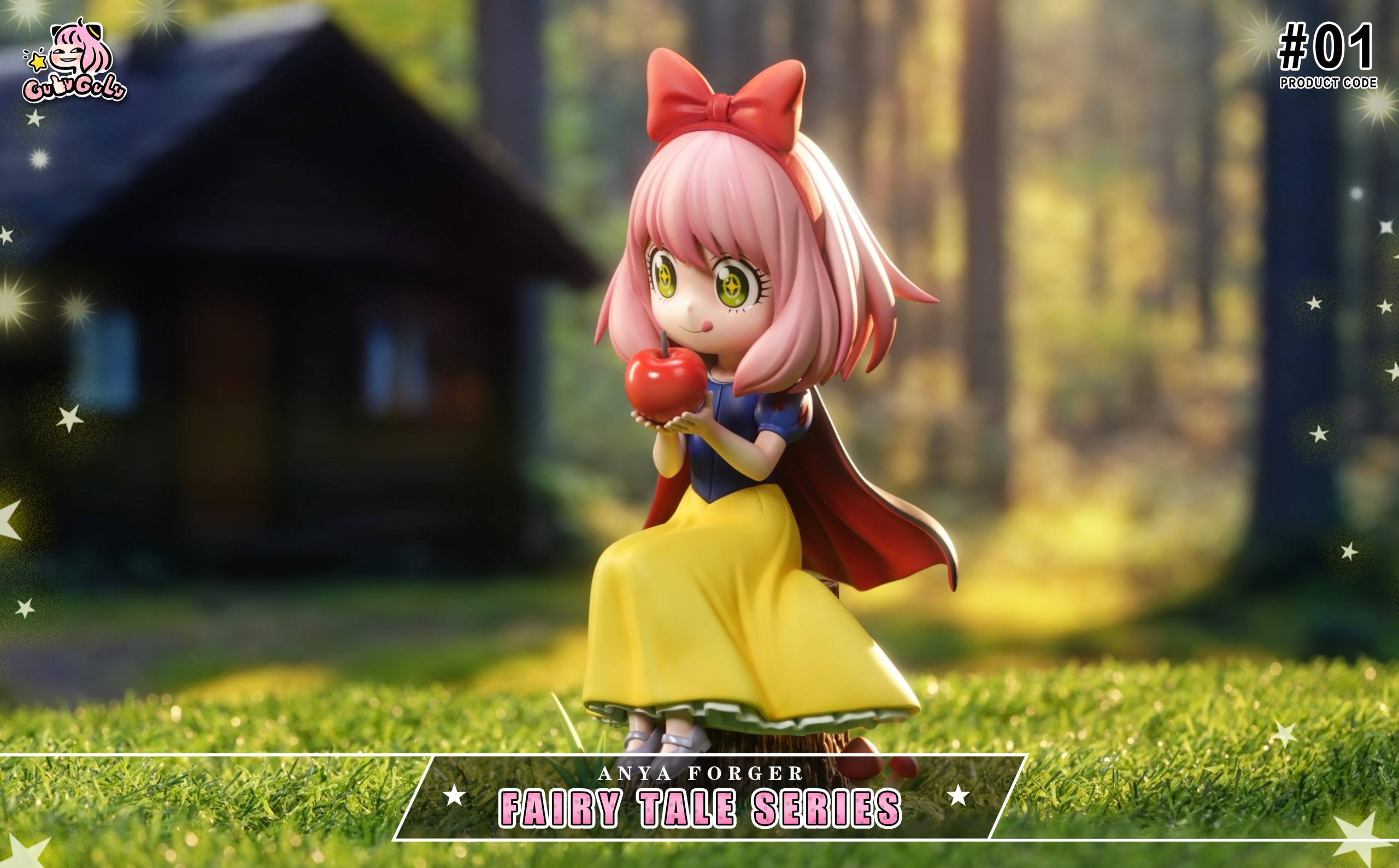 GuluGulu SPYxFAMILY 間諜家家酒 童話系列(第一彈)白雪公主安妮亞