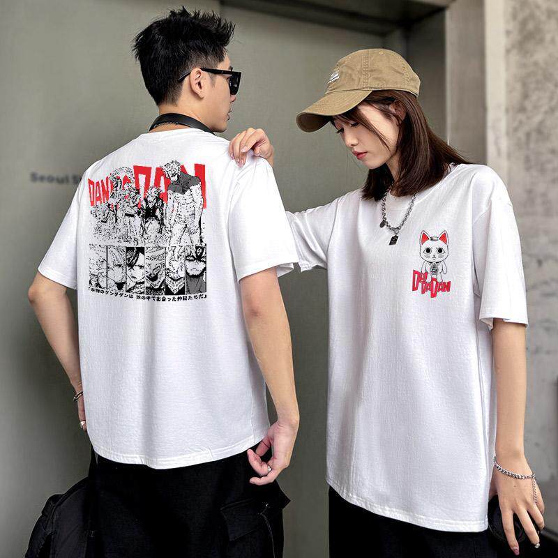 膽大黨 2026親子情侶男女同款 印花短袖T恤