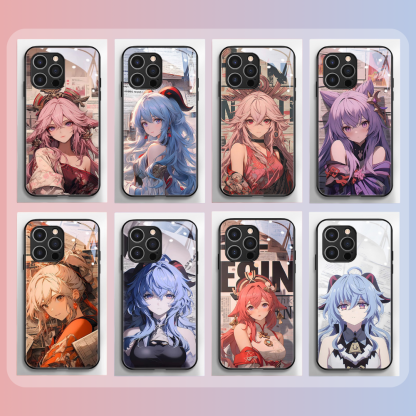 原神新款高清全包防摔玻璃殼