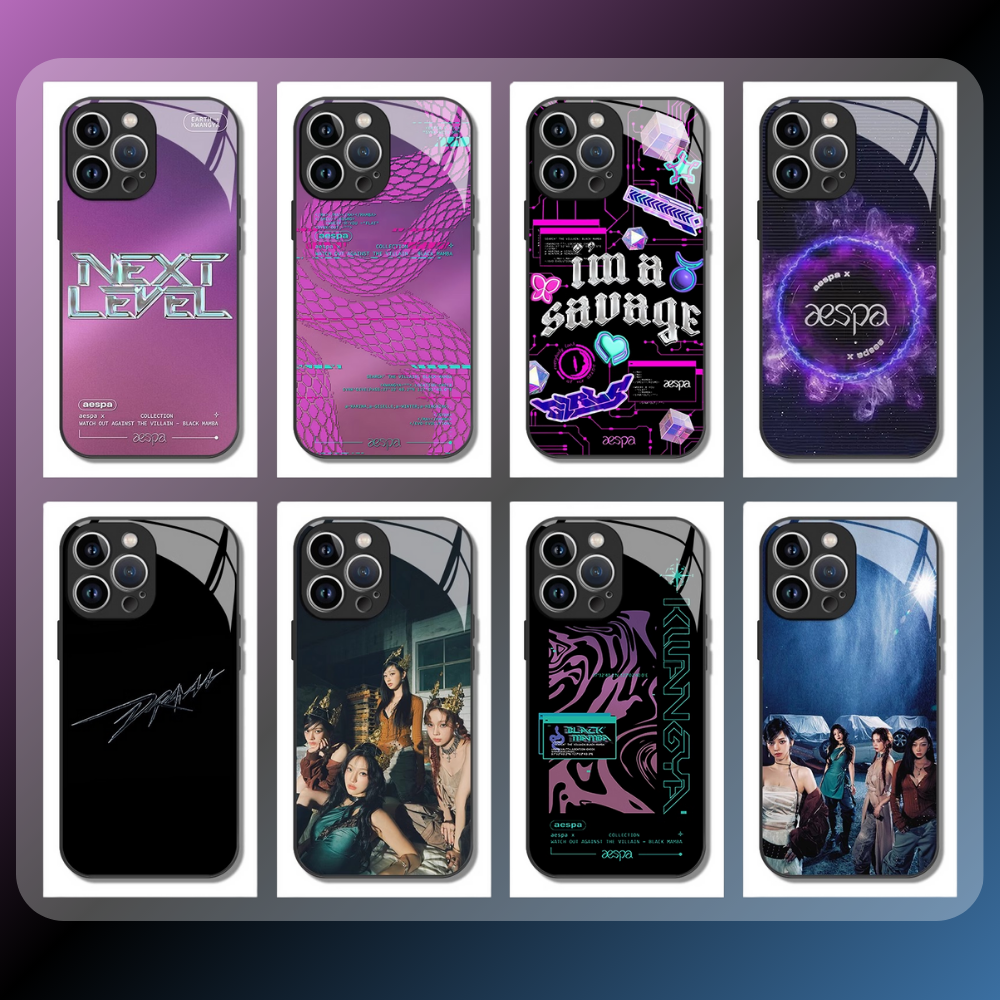 Aespa新款高清全包防摔玻璃殼-ZUIHANG SHOP