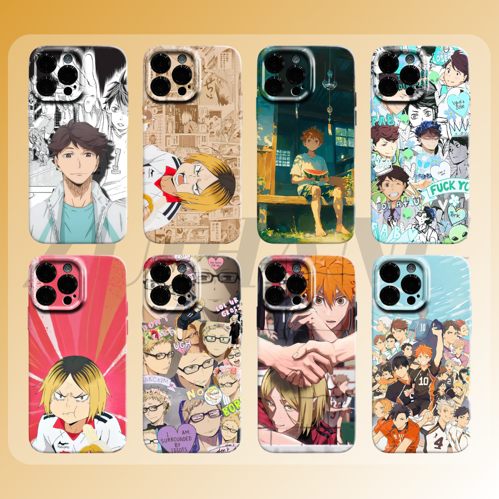 排球少年液態矽膠全包防摔軟殼