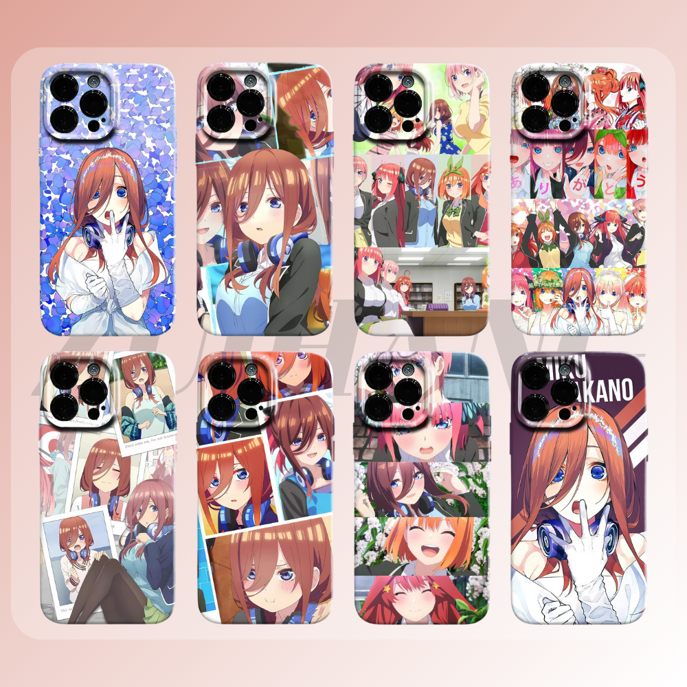 五等分的花嫁液態矽膠全包防摔軟殼