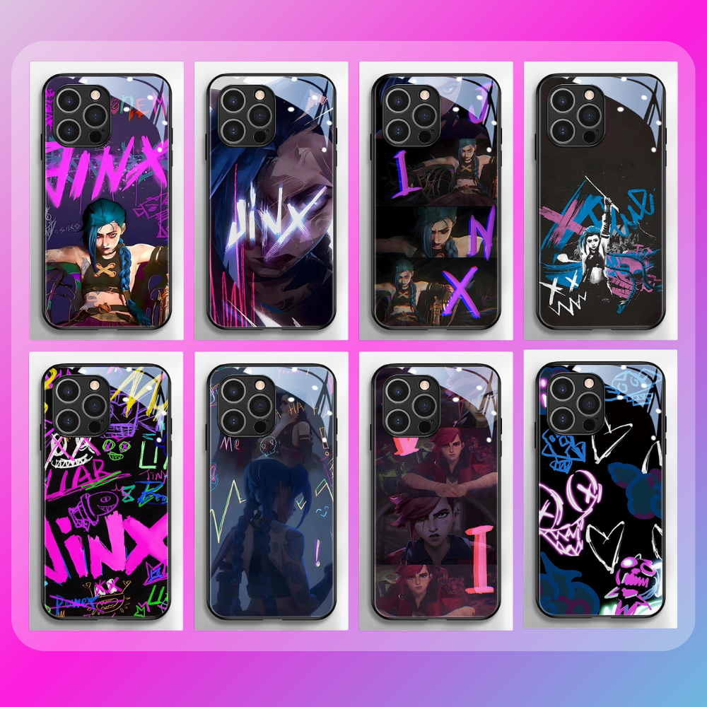 英雄聯盟新款高清全包防摔玻璃殼