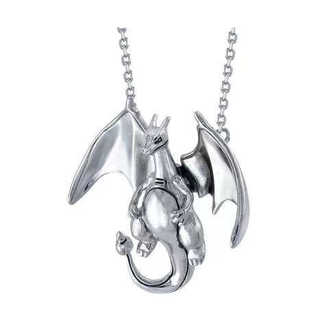 精工原創｜噴火龍立體造型吊墜 高質感飾品項鍊