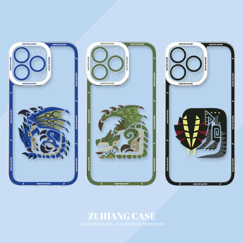 魔物獵人天使眼透明防摔軟殼-ZUIHANG SHOP