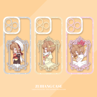 魔卡少女櫻天使眼透明防摔軟殼-ZUIHANG SHOP