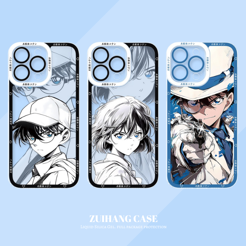 名偵探柯南天使眼透明防摔軟殼