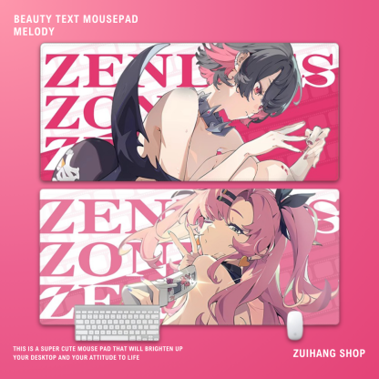 絕區零電競超大遊戲加厚防滑鼠標墊