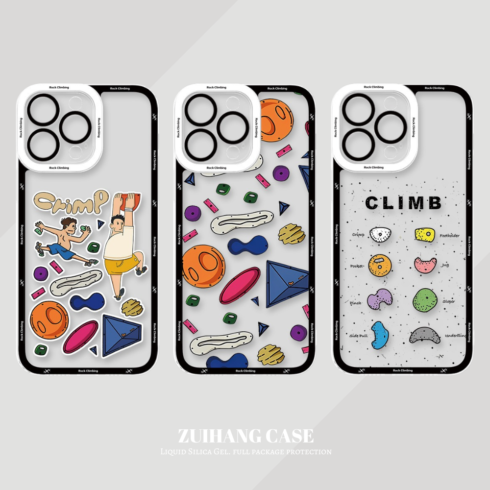 攀巖天使眼透明防摔軟殼