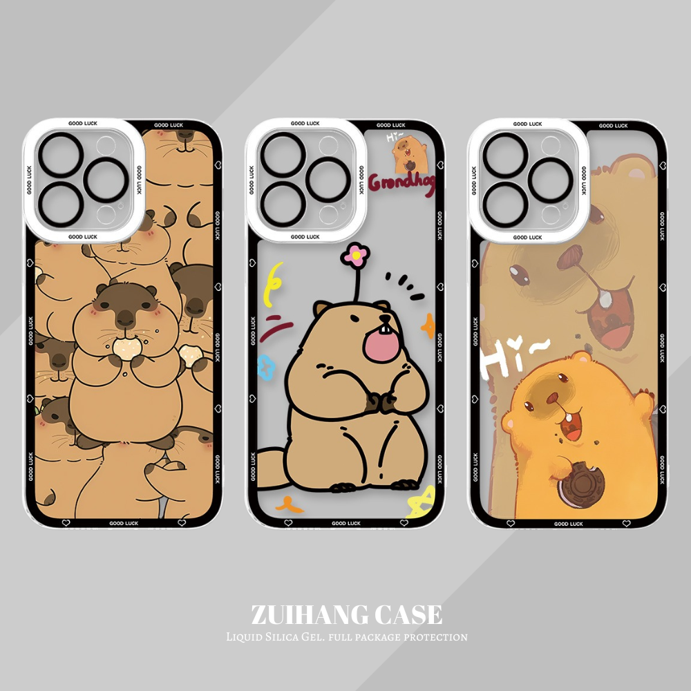 土撥鼠天使眼透明防摔軟殼