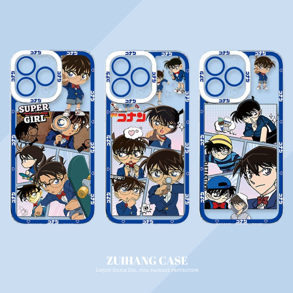 名偵探柯南天使眼透明防摔軟殼