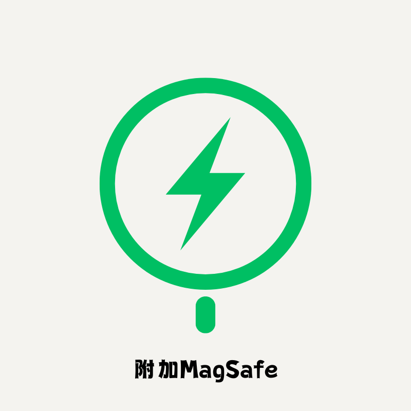附加MagSafe（支援Apple/Samsung S系列）