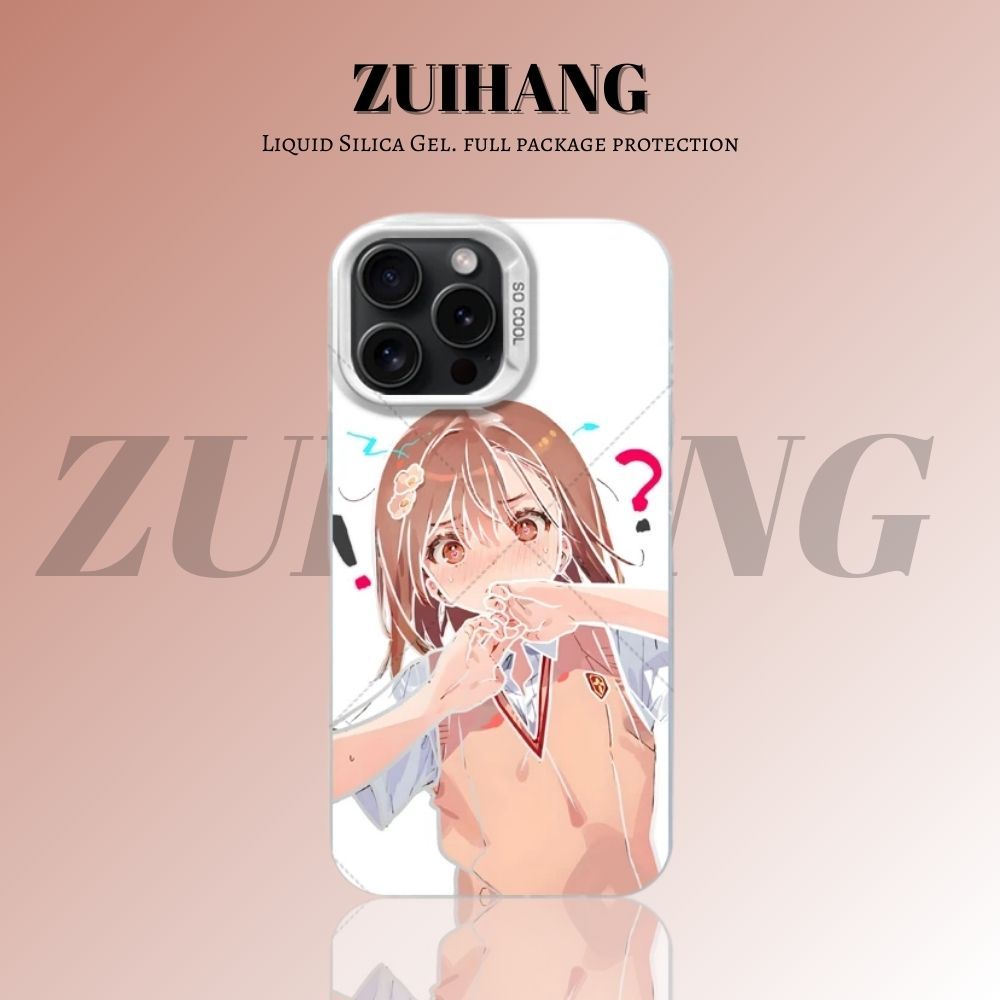 【大集合3.0】動漫彩銀線條漸變防摔手機殼