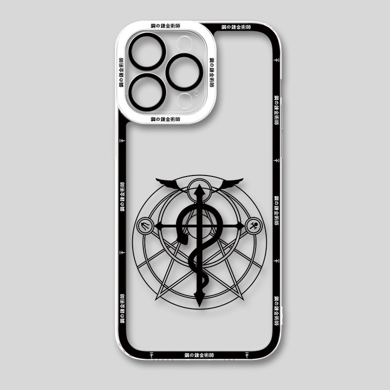 鋼之鍊金術師天使眼透明防摔軟殼